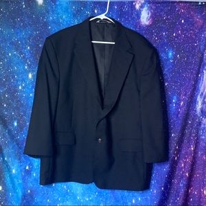 Versini- Black Suit Jacket size 48 Short